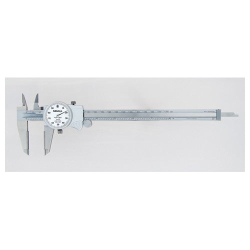 0-6″ Range - Mitutoyo Dial Caliper White Face - 0.001″ Graduation Carbide Jaw MT80505-736