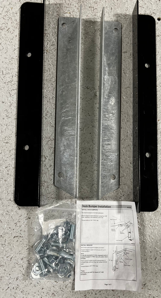 Waltco Hiab Liftgate Dock Bumper Kit Galvanized-22796020GV