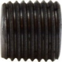 3/8 MPT Black Steel Countersunk Pipe Plug Square Socket