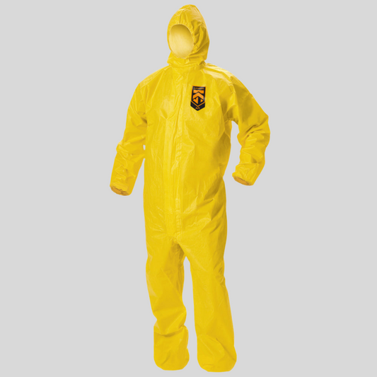 Kleenguard Coverall A71 Chemical Spray Yellow XXL Box of 10 (46773)