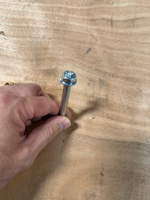 M8-1.25 x 80mm Hex Flange Bolt z 8.8 DIN 6921 PT