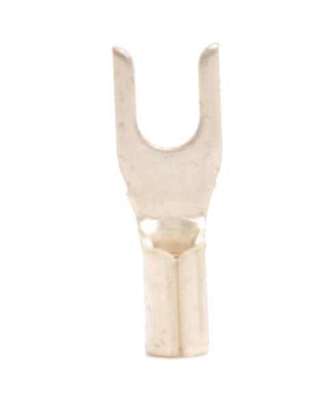 16-14 Non Insulated #6 Stud Spade Terminal 100/Bag