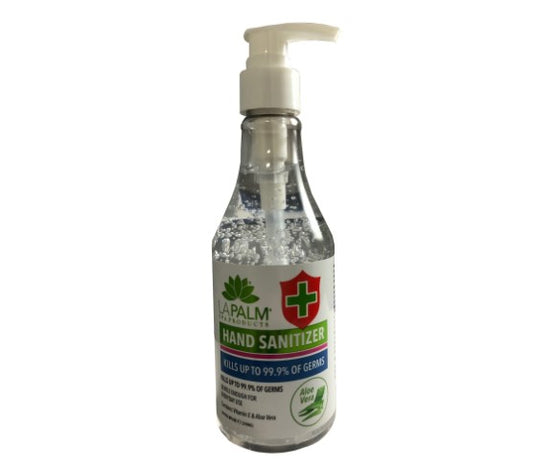 LaPALM Hand Sanitzer with Pump (Package Quantity: 18)